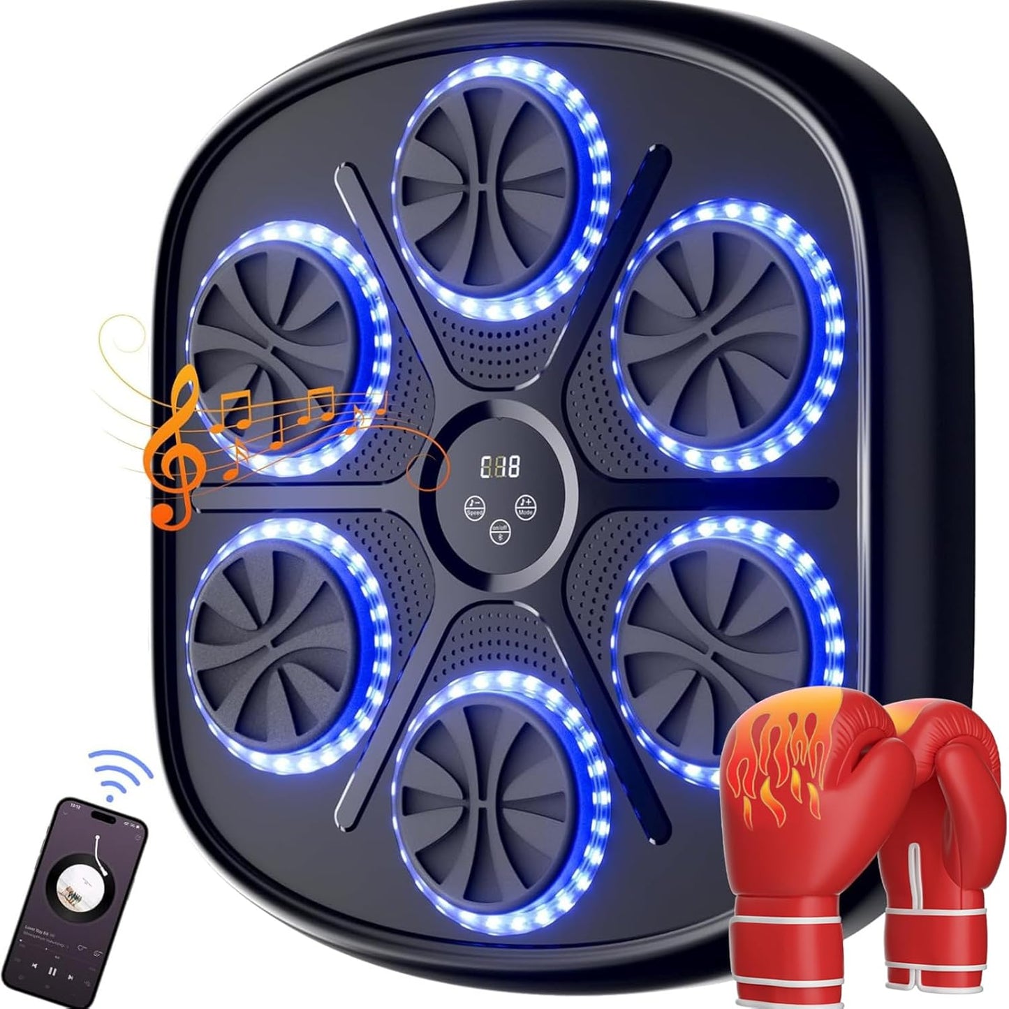Smart Bluetooth Boxing Trainer with Gloves