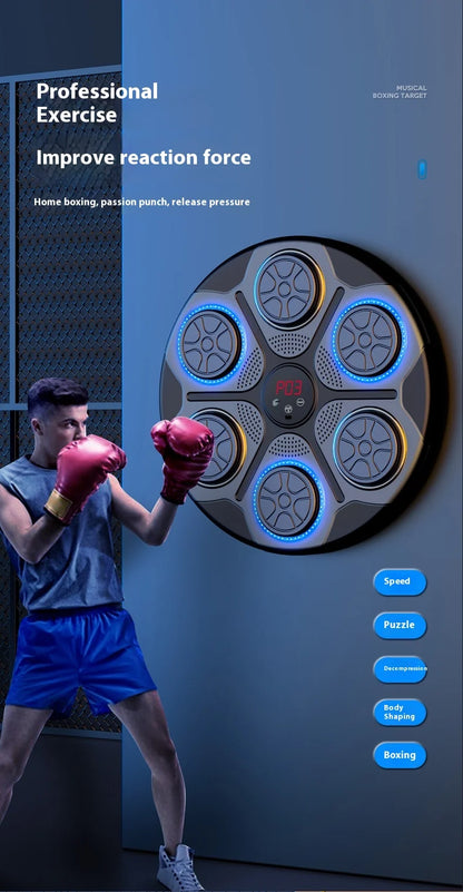 Smart Bluetooth Boxing Trainer with Gloves